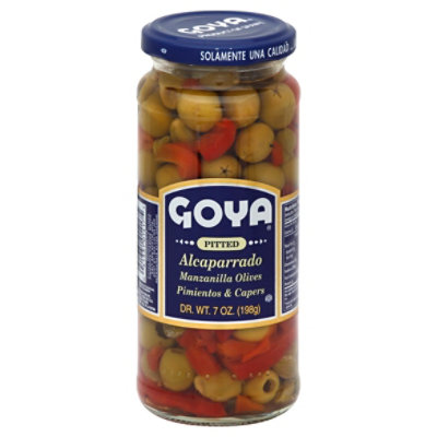 Goya Alcaparrado Pitted Jar - 7 Oz - Image 1