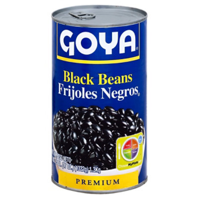 Goya Beans Black Premium Can - 47 Oz - Image 1