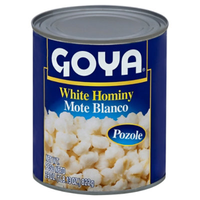 Goya Hominy White Can - 29 Oz - Image 1