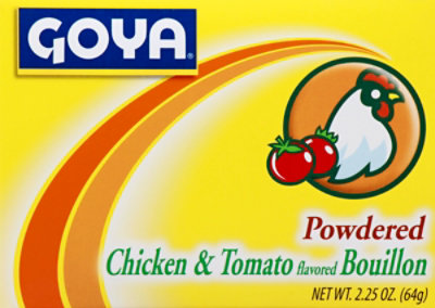 Goya Bouillon Powdered Chicken & Tomato Flavored Box - 2.15 Oz - Image 6