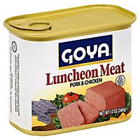 Goya Luncheon Meat Pork & Chicken Can - 12 Oz - Image 1