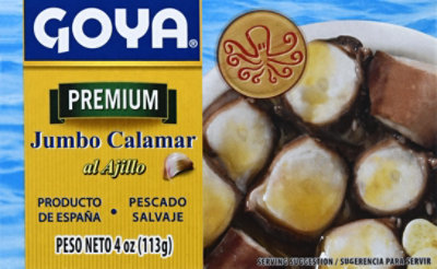 Goya Squid Pieces Jumbo in Garlic Sauce Hot - 4 Oz - Image 6