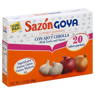 Goya Sazon Onion & Garlic - 3.52 Oz - Image 1