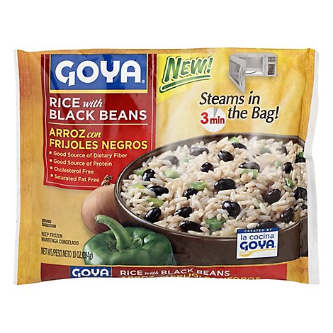 Goya Rice with Black Beans Bag - 10 Oz