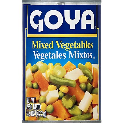 Goya Mixed Vegetables Can - 14.9 Oz - Image 2