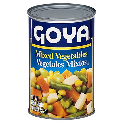 Goya Mixed Vegetables Can - 14.9 Oz - Image 1