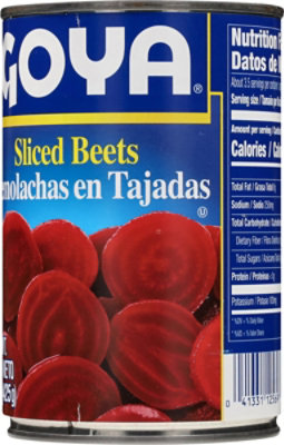 Goya Beets Sliced Can - 15 Oz - Image 5