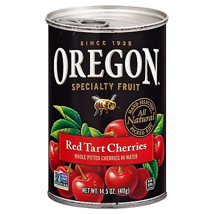 Oregon Specialty Fruit Cherries Red Tart Cherries Pitted In Water - 14.5 Oz - Image 3