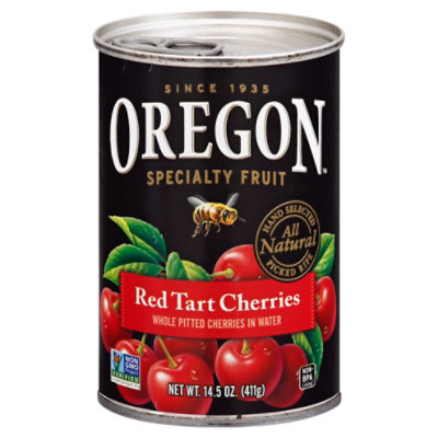 Oregon Specialty Fruit Cherries Red Tart Cherries Pitted In Water - 14.5 Oz