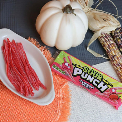 Sour Punch Straws Fruity Candy Strawberry Movie Tray - 4.5 Oz - Image 4