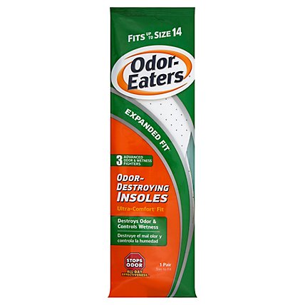 Odor Eaters Insoles Ultra Comfort - 2 Count - Image 1