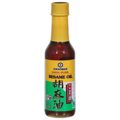 Kikkoman Oil 100% Sesame Oil - 5 Oz - Image 3