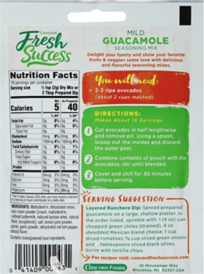 Concord Guacamole Mix - 1.1 Oz - Image 5
