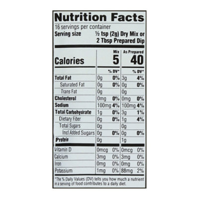 Concord Guacamole Mix - 1.1 Oz - Image 3