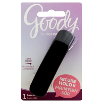 Goody Sp A/C Barrette Blk/Tort - Each