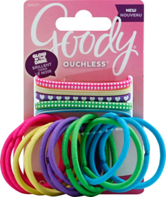 Goody Ouchless Girls Glow Elas 20 Count - Each - Image 2