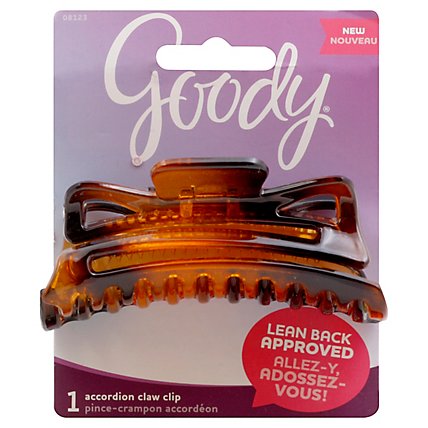 Goody Accordian Claw Clip - Each - Image 1