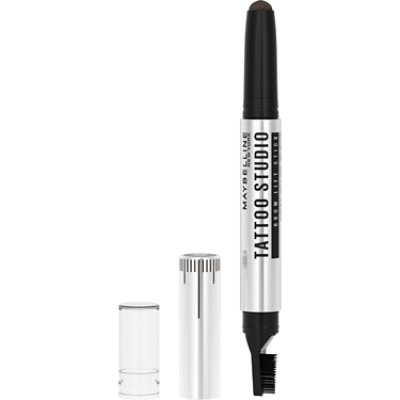 Maybelline Tattoo Studio Fade and Smudge Resistant Deep Brown Brow Lift Stick - 0.03 Oz - Image 1