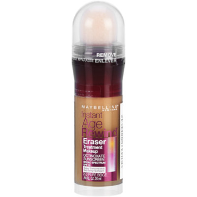 Maybelline Instant Age Rewind Eraser Pure Beige Treatment Makeup with SPF 18 - 0.68 Oz - Image 1