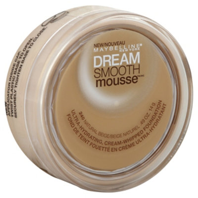 Maybelline Dream Smooth Fndtn Ntrl Beige - .49 Oz