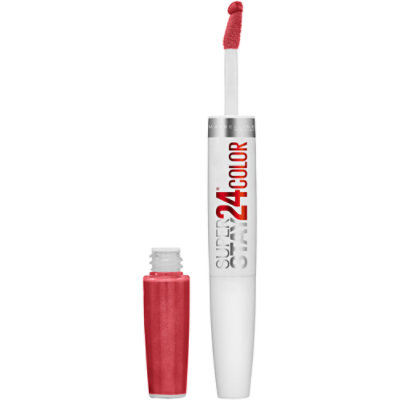 Maybelline Super Stay 24 2 Step Continuous Coral Liquid Lipstick - Each - Image 1