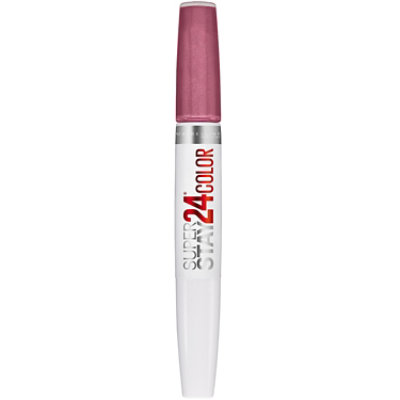 Maybelline Super Stay 24 2-Step Liquid Lipstick Makeup Perpetual Plum Kit - Each - Image 1