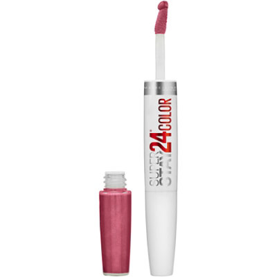 Maybelline Super Stay 24 2-Step Liquid Lipstick Makeup Timeless Rose Kit - Each - Image 1