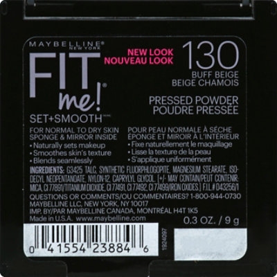 Maybelline Fit Me Pressed Pwdr Buff Beige - .30 Oz - Image 3
