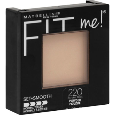 Maybelline Fit Me Pressed Pwdr Natural Beige - .30 Oz