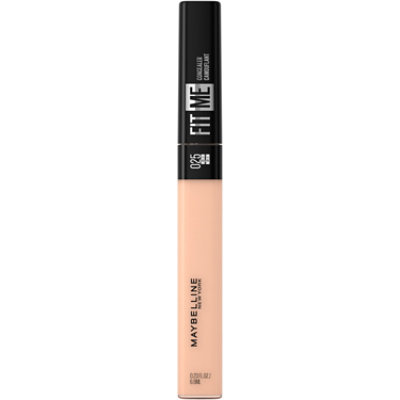 Maybelline Fit Me Natural Coverage Oil Free Medium Liquid Concealer Makeup - 0.23 Oz - Image 1