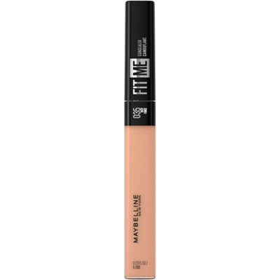 Maybelline Fit Me Natural Coverage Oil Free Deep Liquid Concealer Makeup - 0.23 Oz - Image 1