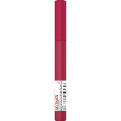 Maybelline Super Stay Ink Crayon Lipstick Matte Longwear Lipstick Be Bold Be You - 0.04 Oz - Image 1