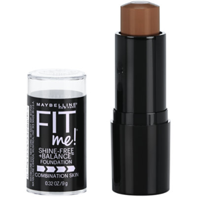 Maybelline Fit Me Shine Free Plus Balance Coconut Stick Foundation - 0.32 Oz - Image 1