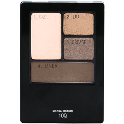 Maybelline Expert Wear Eyeshadow Quad Mocha Motion 10Q - 0.17 Oz - Image 1