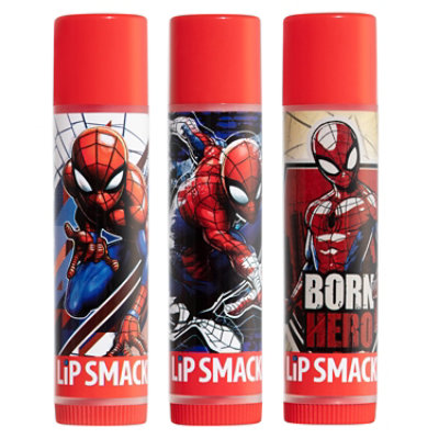 Lip Smacker Marvel Spiderman Easter Egg Lip Balm Trio - 0.42 Oz
