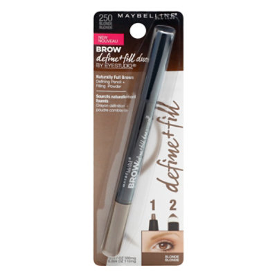 Maybelline Define + Fill Duo by Eyestudio Define + Fill Brow Blonde 250 - 1 Set - Image 3