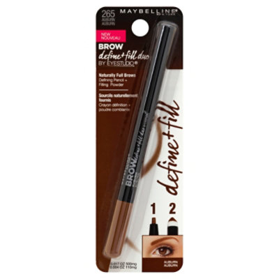 Maybel Brow Define/Fill Duo Auburn - 0.02 Oz