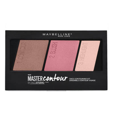 Maybelline Facestudio Master Contour Light To Medium Face Contouring Kit - 0.35 Oz - Image 1