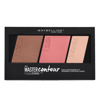 Maybelline Facestudio Master Contour Medium To Deep Face Contouring Kit - 0.35 Oz - Image 1