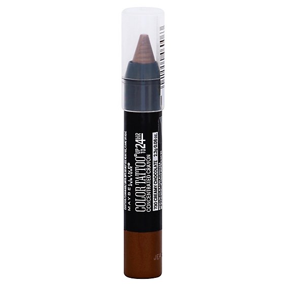 Maybelline Color Tattoo Crayon Concentrate Creamy Chocolate 730 - 0.08 Oz