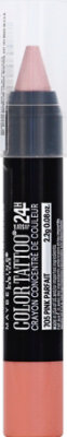 Maybel Clr Tattoo Crayon Pnk Parfait - 0.08 Fl. Oz. - Image 3