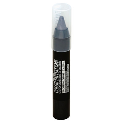 Maybel Clr Tattoo Crayon Char Chrome - 0.08 Fl. Oz.