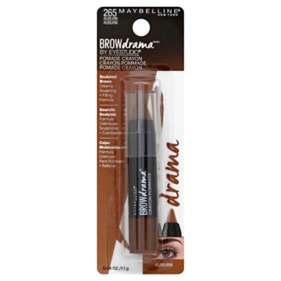 Maybelline Brow Drama Crayon Pomade Auburn 265 - 0.04 Oz