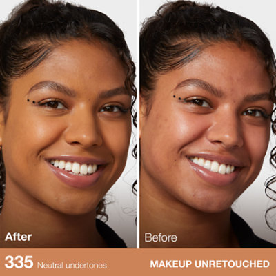 Maybelline Fit Me Matte Plus Poreless Classic Tan Liquid Foundation Makeup - 1 Fl. Oz. - Image 3