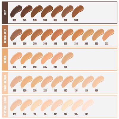 Maybelline Fit Me Matte + Poreless Liquid Foundation Makeup Spicy Brown - 1 Fl. Oz. - Image 5