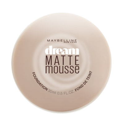 Maybelline New York Dream Matte Porcelain Ivory Mousse Foundation - 0.64 Oz - Image 1