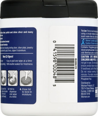 Weiman Wipes Silver - 20 Count - Image 4