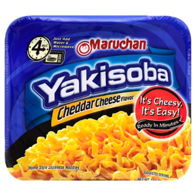 Maruchan Yakisoba Cheddar Cheese Flavor - 3.96 Oz - shaws