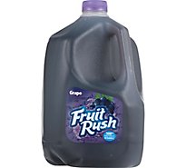 Fruit Rush Fruit Drink Grape - 3.78 Liter