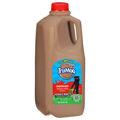 TruMoo Chocolate Whole Milk - 0.5 Gallon - Image 2